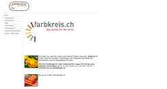 Desktop Screenshot of farbkreis.ch